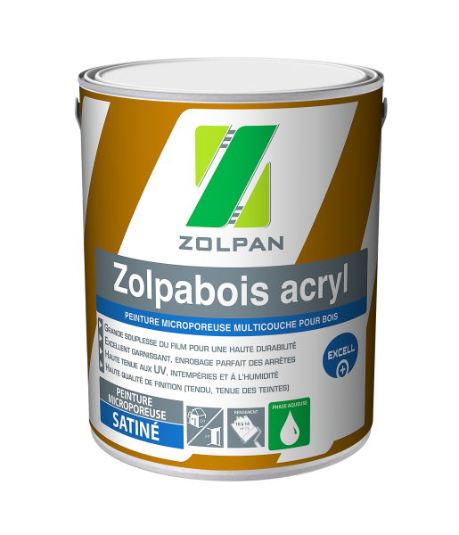 peindre un bardage bois ou faux bois avec Zolpan, en Ondine ou avec Zolpabois Classic ou Zolpabois Acryl